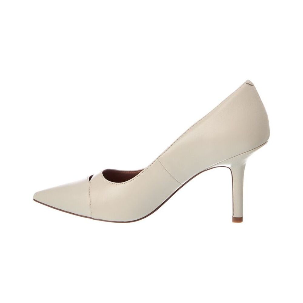 Linea Paolo Prue Leather Pump, White - Picture 2 of 5